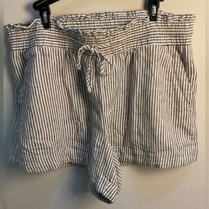 a new day High Waist Striped Shorts